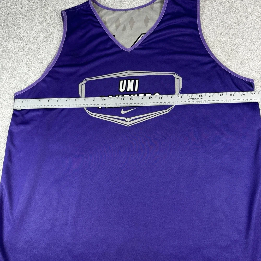 UNI Panthers Northern Iowa Reversible Practice Basketball Jersey ~ Adult XXL #14
